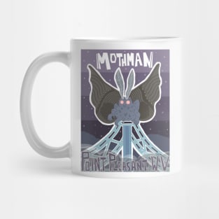 Mothman on the Bridge Mug